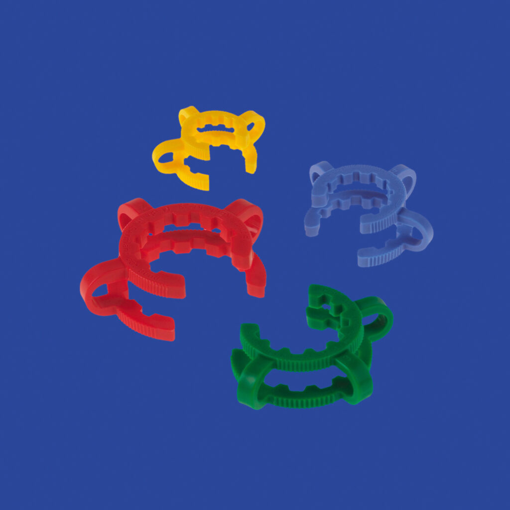 Kegelschliffklemmen Typ Keck Plastik