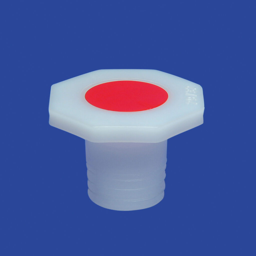 Achtkant-Deckelstopfen, Kunststoff