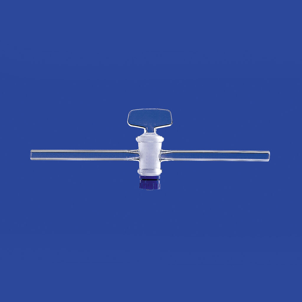 Einweg-Kegelhähne mit massivem Glasküken