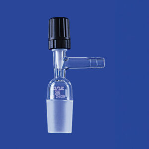 Ventilhahn für Exsikkatoren, für Seitentubus