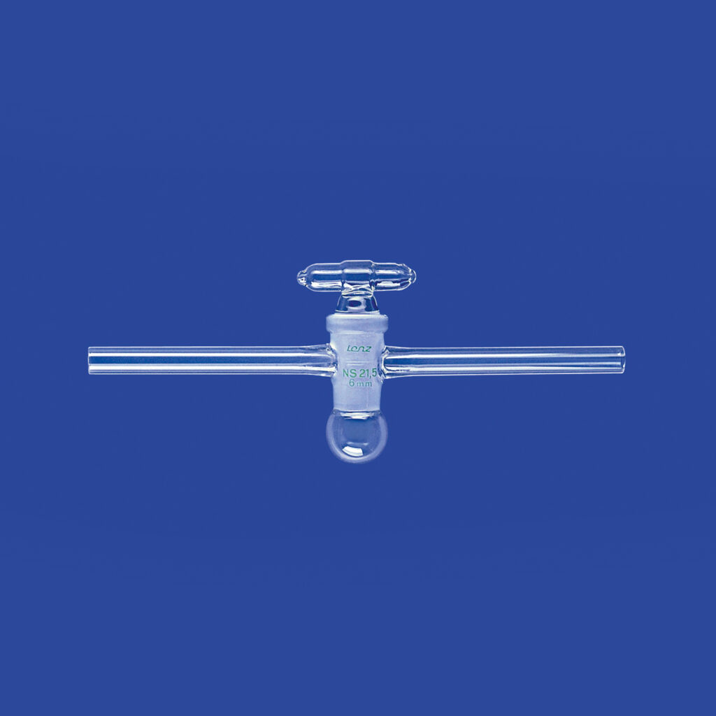 Vakuum-Kegelhähne, Einweg, gerade (Sackhähne)