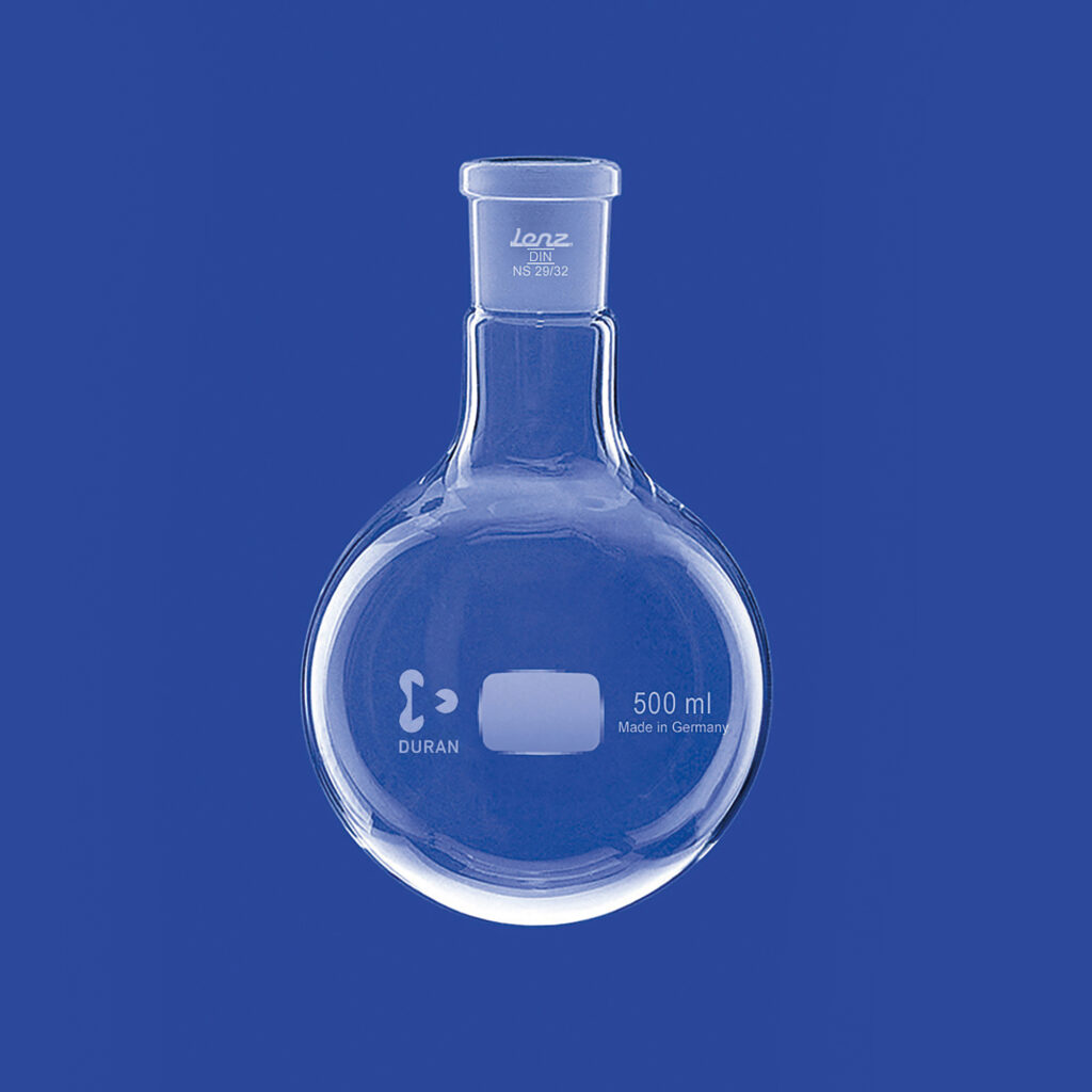 Rundkolben mit Normschliff