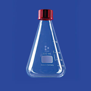 Erlenmeyer-Kolben mit DIN-Gewinde