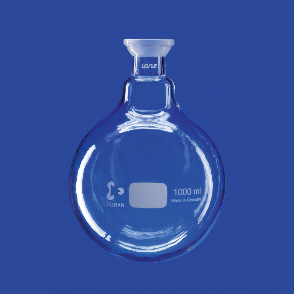 Auffangkolben mit PUR-Beschichtung