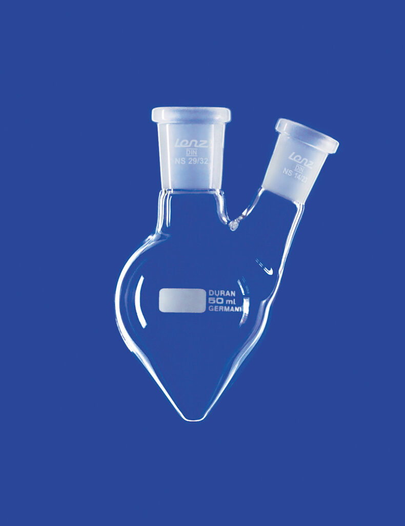 Zweihals-Spitzkolben