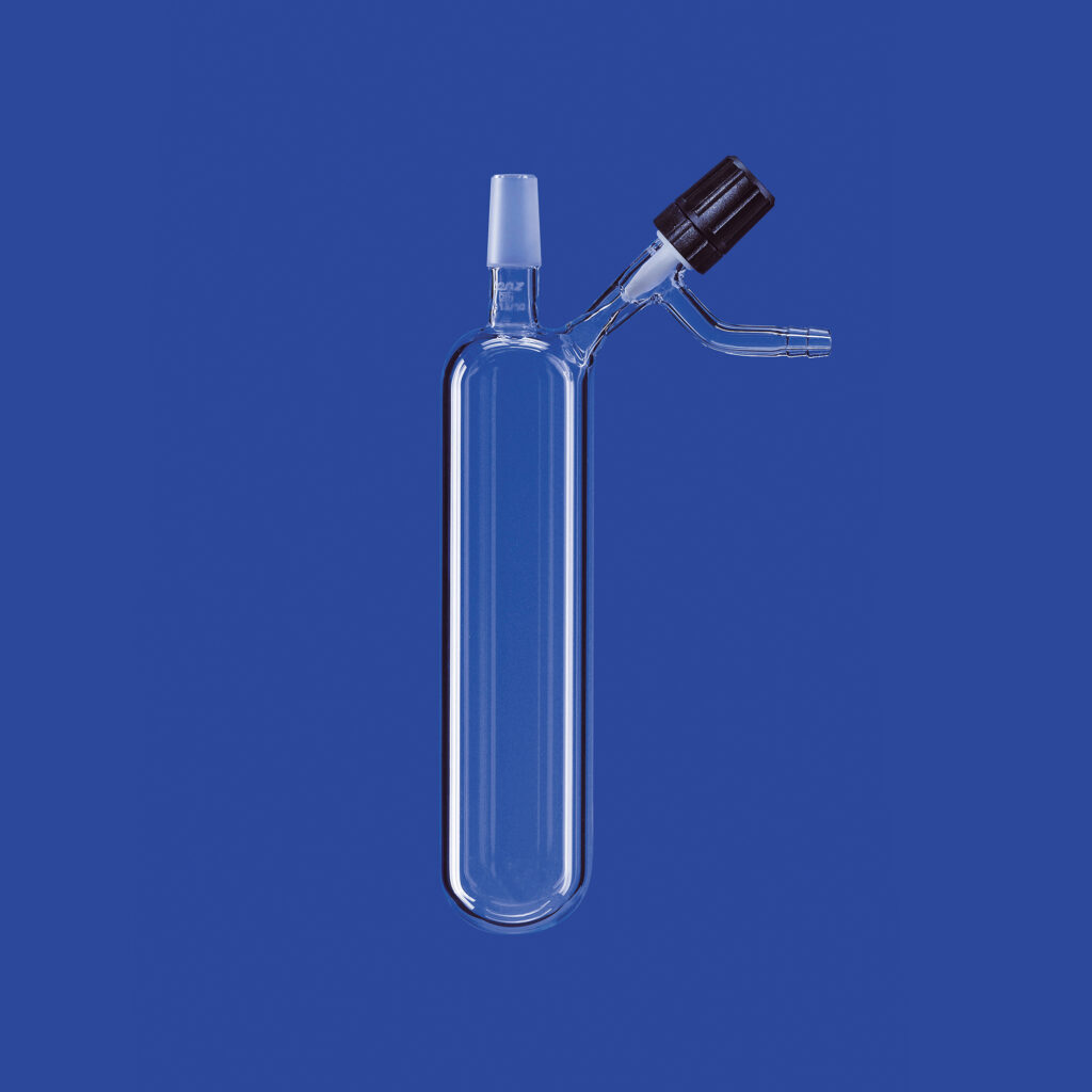 Stickstoff-Vorlagen (Schlenk-Rohre) mit Kern und PTFE-Ventilhahn