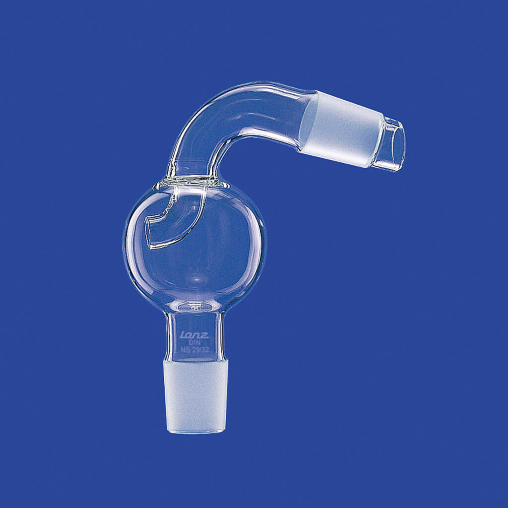 Tropfenfänger nach Stutzer, gebogen