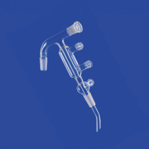 Distilling link for short path distillation