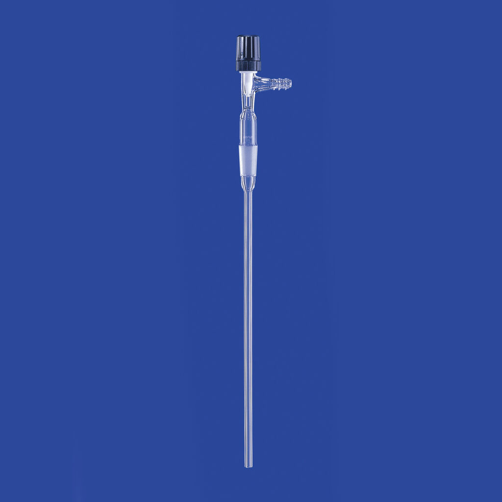 Gaseinleitungsrohr mit Ventilhahn