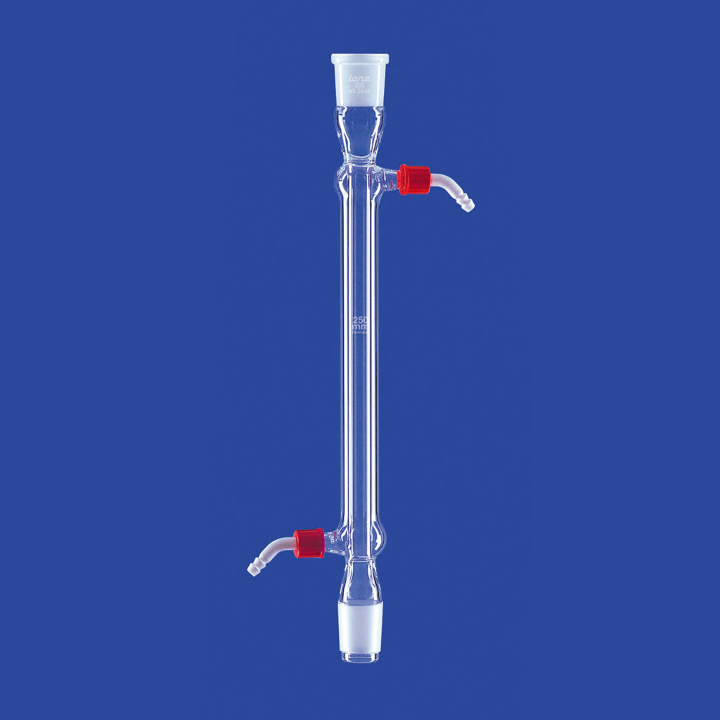 Kühler nach Liebig, mit GL-Anschlüssen