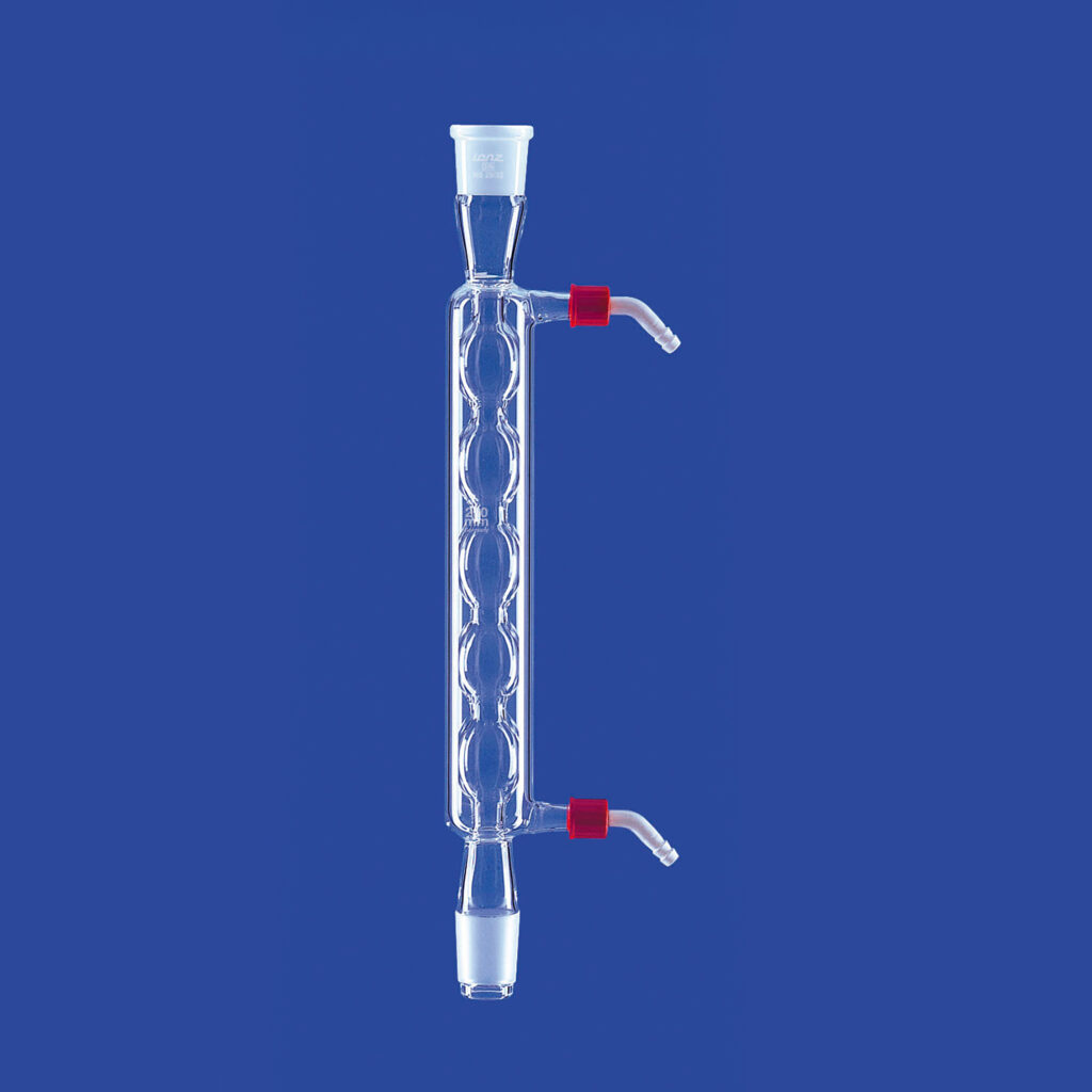 Kühler nach Allihn, mit GL-Anschlüssen