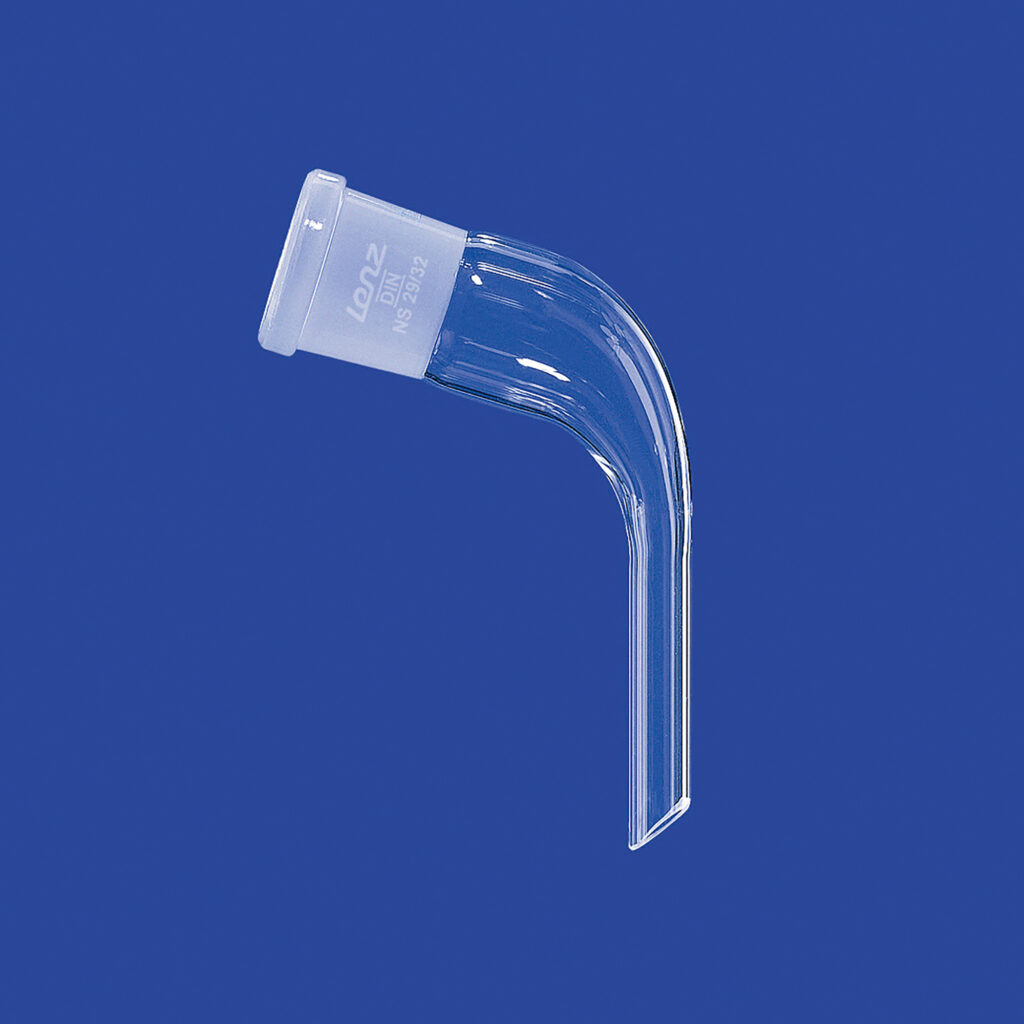 Destilliervorstöße, kurz, gebogen