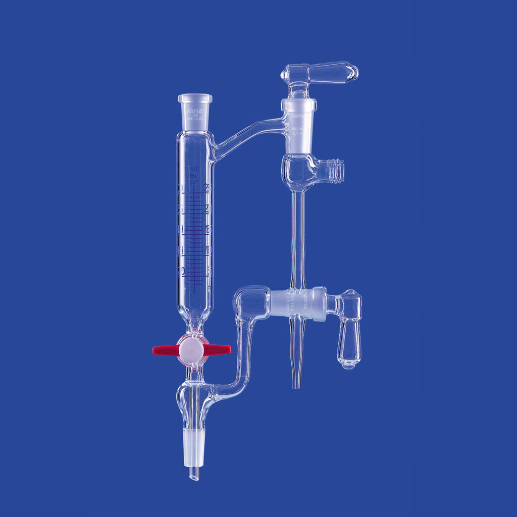 Destilliervorlagen nach Anschütz-Thiele, gerade, PTFE