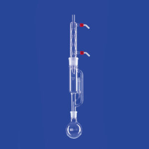 Extraktionsapparate nach Soxhlet, mit Allihn-Kühler