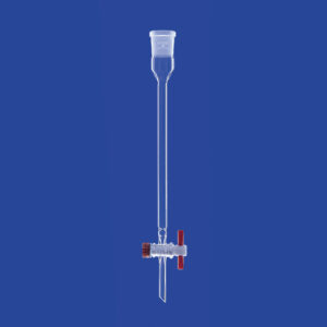 Chromatographie-Säulen mit Einstichen und NS-Hülse