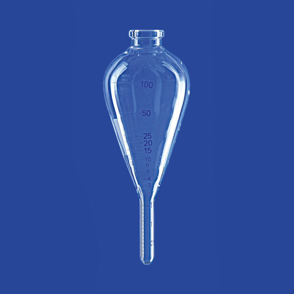 ASTM-Zentrifugenglas, birnenförmig