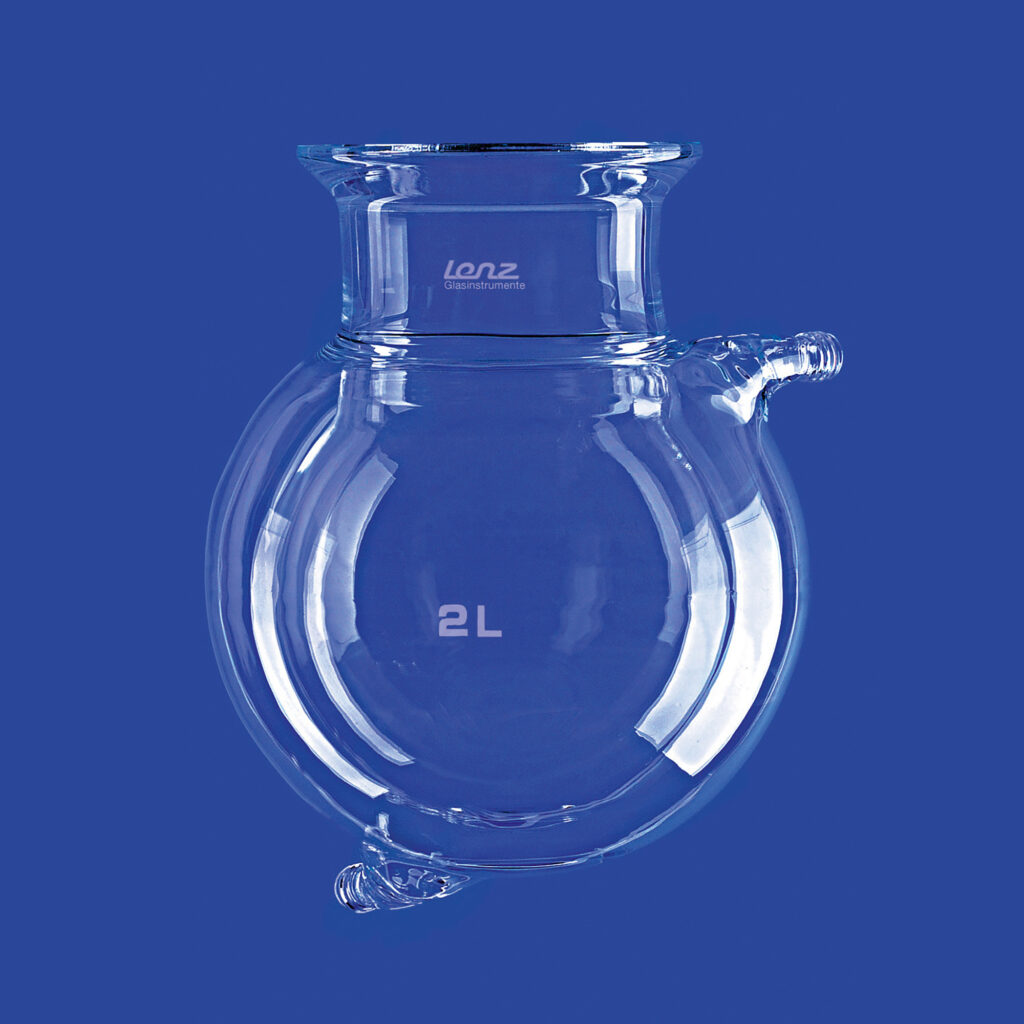 Reaktionsgefäße, kugelförmig, mit Temperiermantel