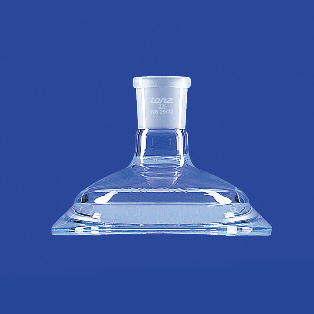 Planschliff-Deckel, Mittelhals