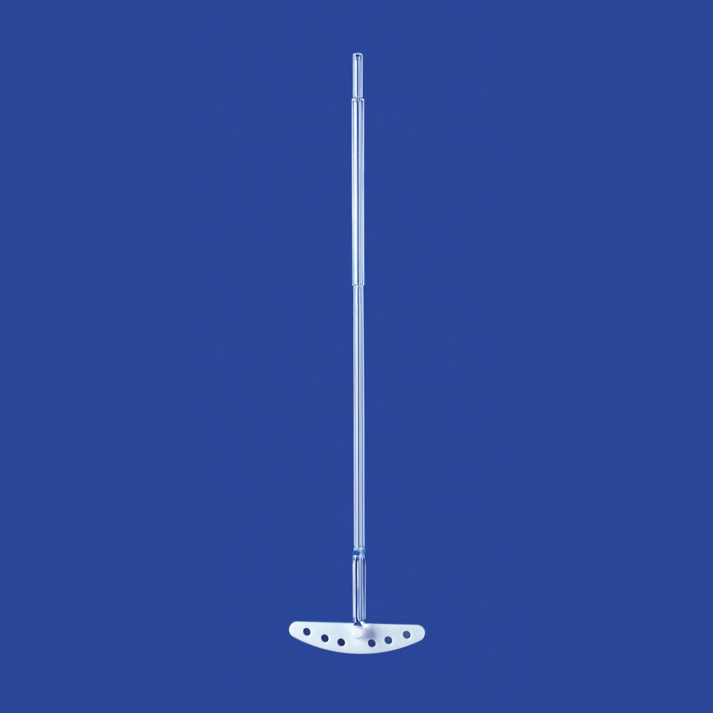 Rührer mit PTFE-Rührblatt und Kupplungszapfen