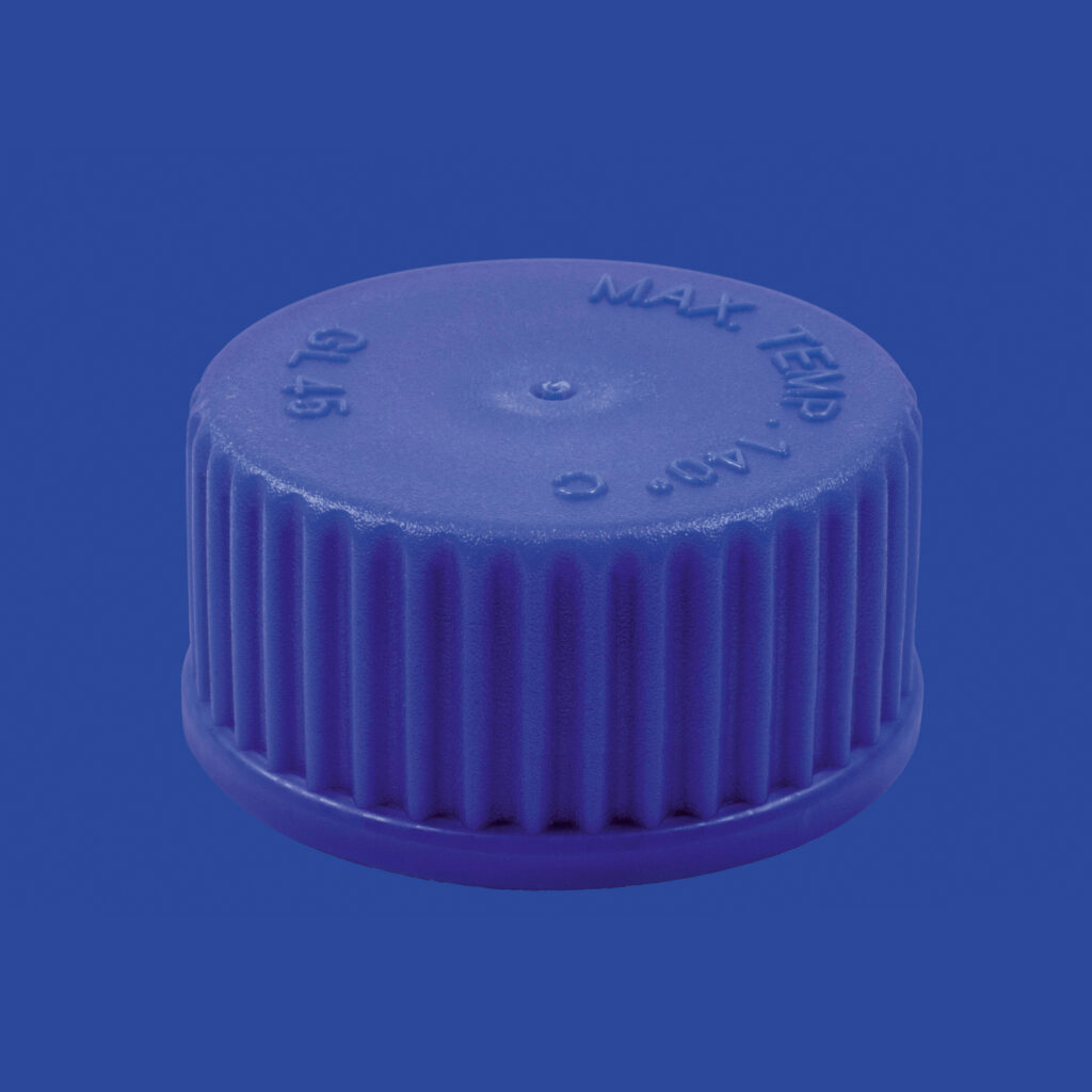 Schraubverschlusskappen, blau