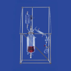 Reaktionsapparate mit absteigender Destillation